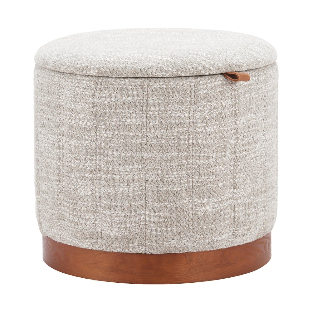 Fije Storage Ottoman Gray. Picture 1