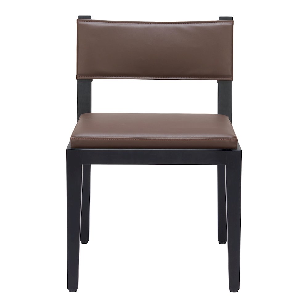 Roxas Dining Chair (Set of 2) Brown. Picture 3
