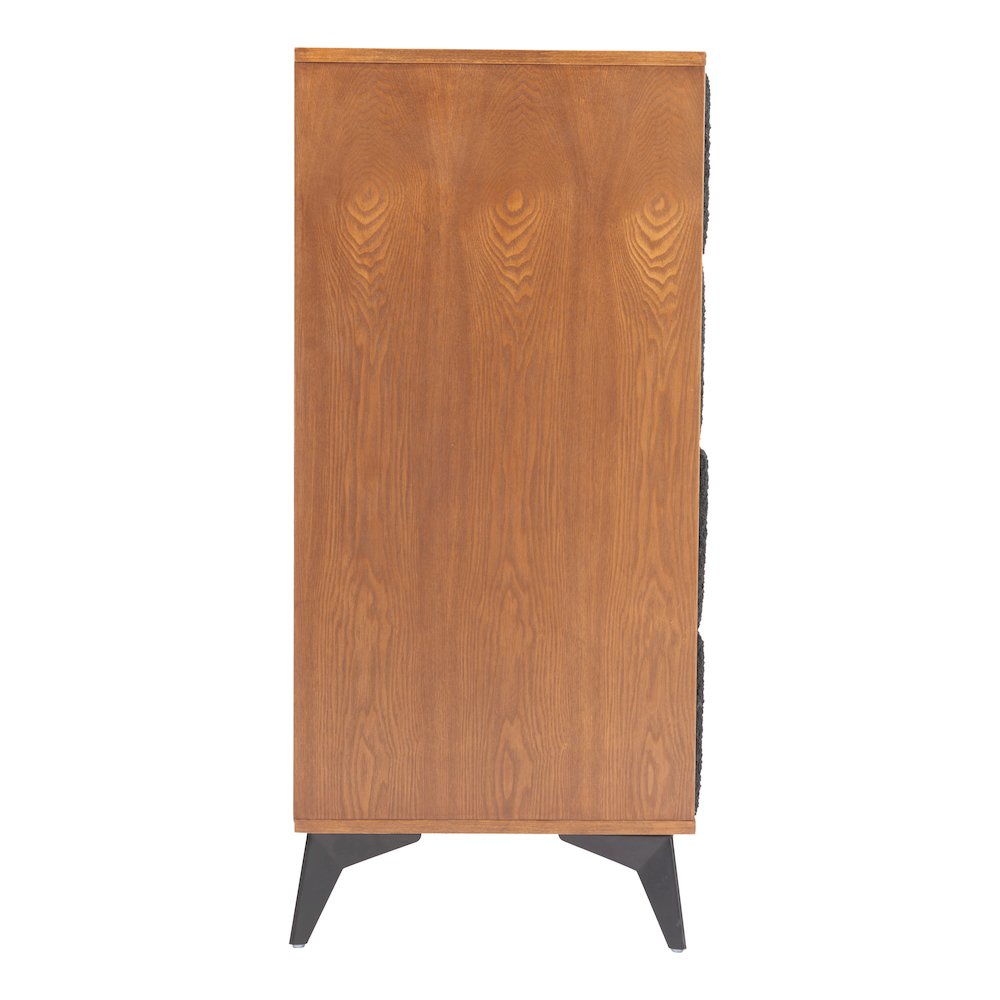 Zarif Chest Black & Walnut. Picture 2