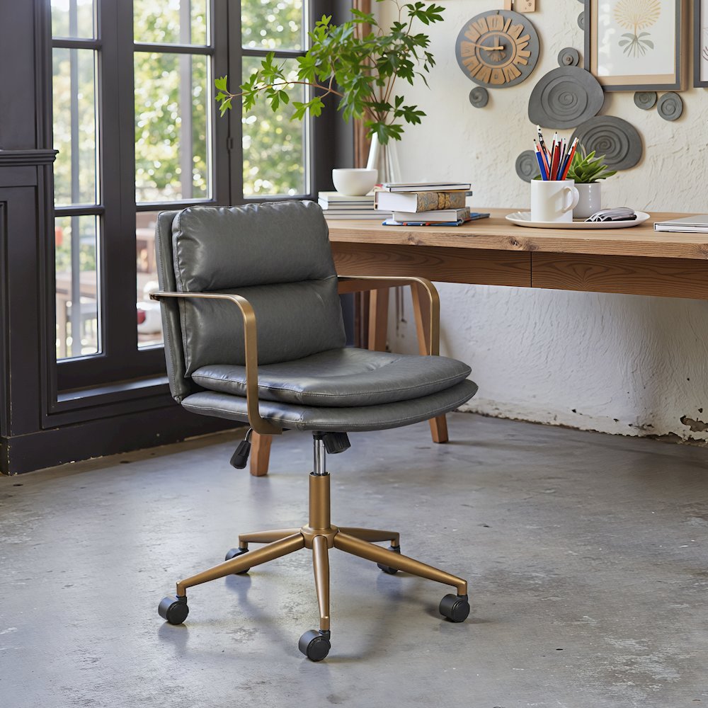 Birao Office Chair Gray. Picture 8