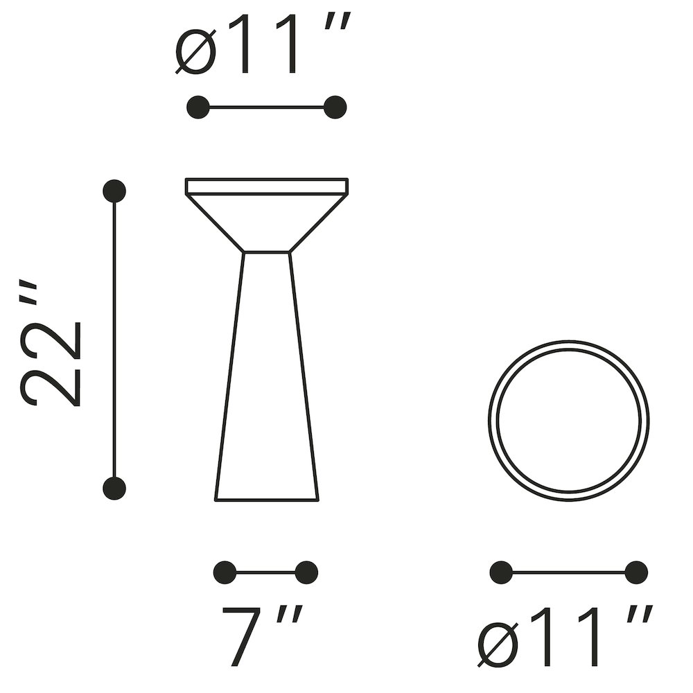 Omni Side Table Black. Picture 8