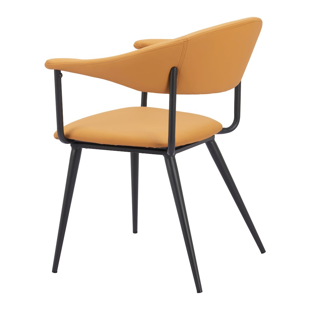 Sima Dining Chair Brown. Picture 5