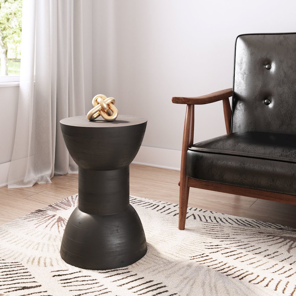 Wisdom Side Table Black. Picture 8