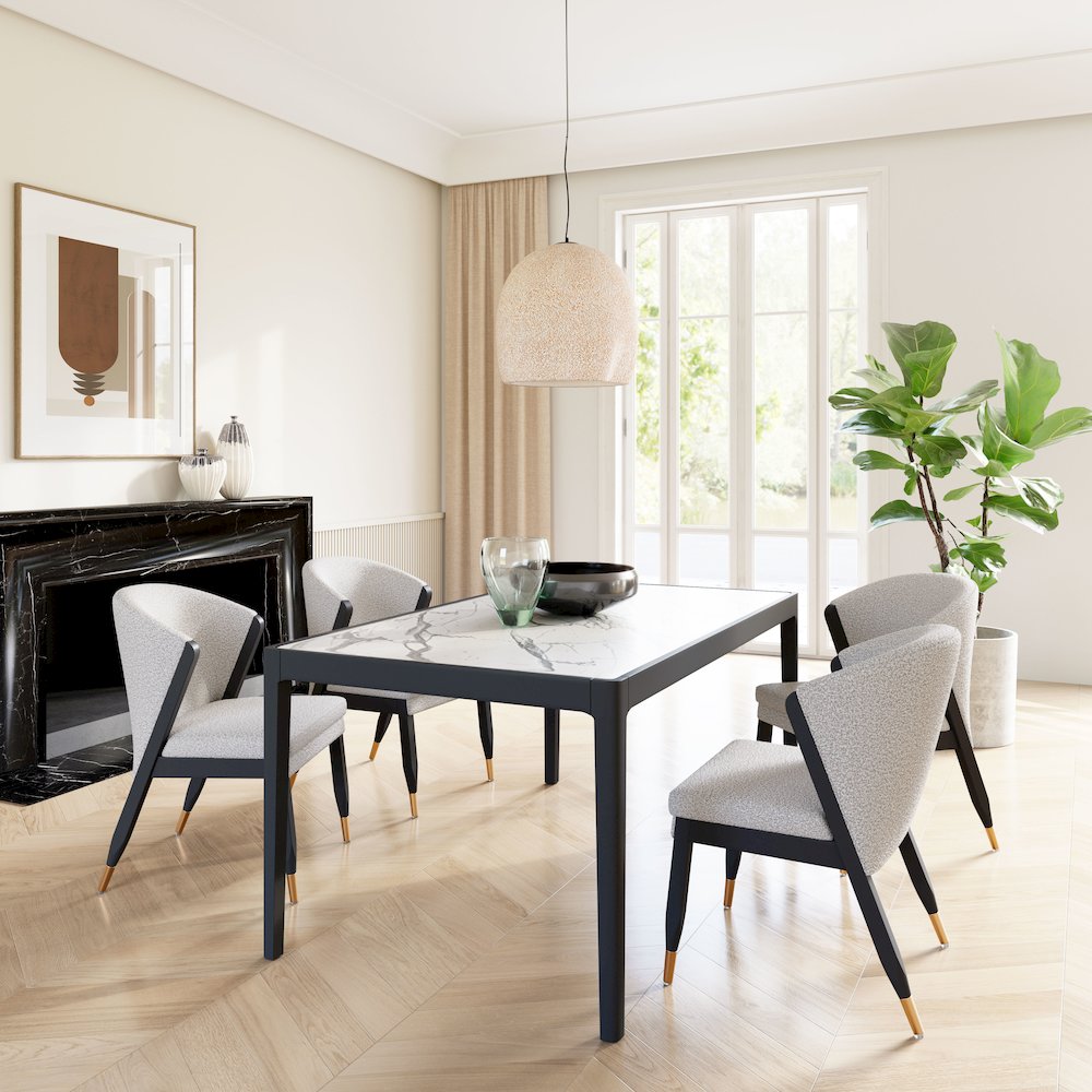 Tokai Dining Table White. Picture 8