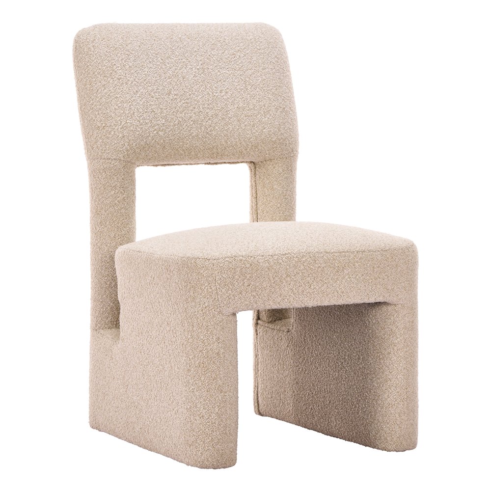 Dewey Dining Chair (Set of 2) Beige. Picture 9