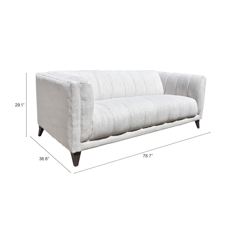 Punta Cana Sofa Leonardo Snow. Picture 10