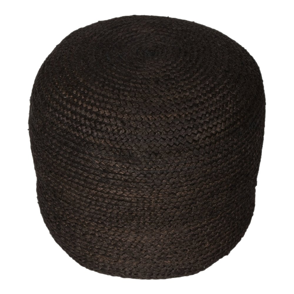 Lillian Ottoman Black. Picture 3