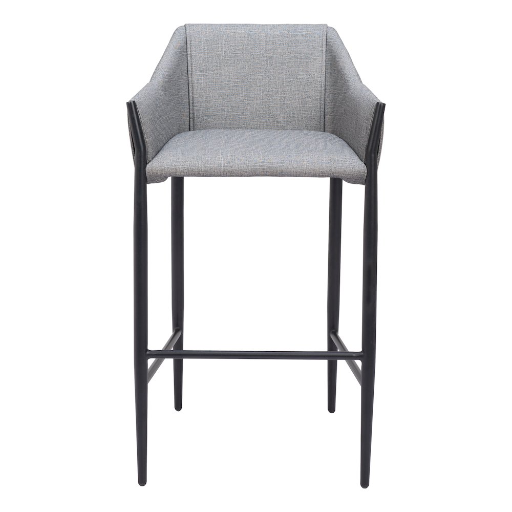 Andover Barstool Slate Gray. Picture 3