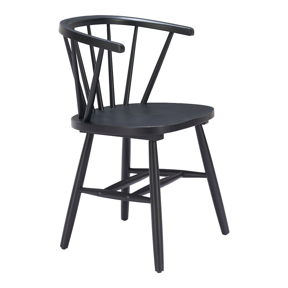 Stenger Dining Chair (Set of 2) Black. Picture 1