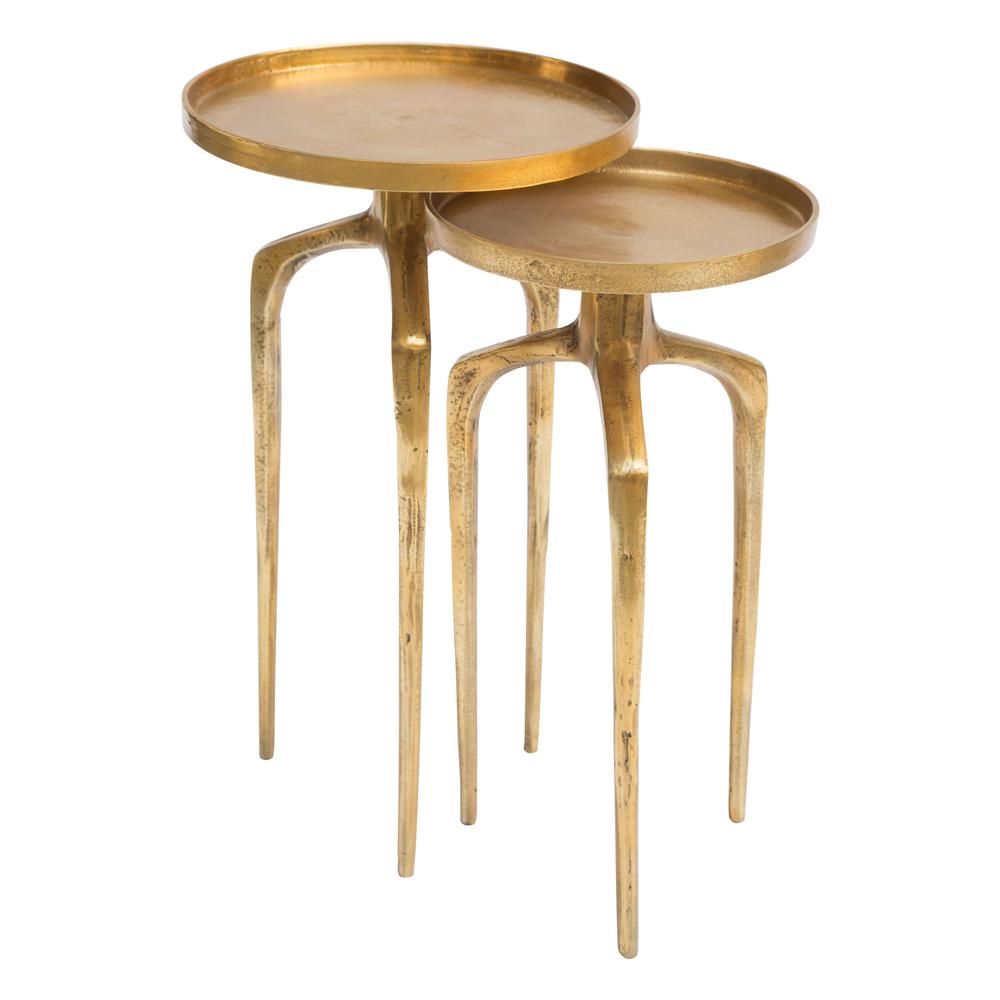 Accent Table Set (Set of 2), Antique Gold, Belen Kox. Picture 1