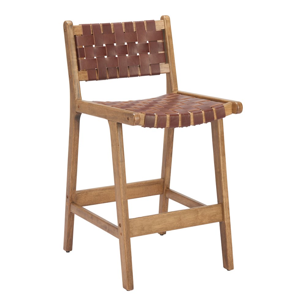 Feder Counter Stool (Set of 2) Brown. Picture 8
