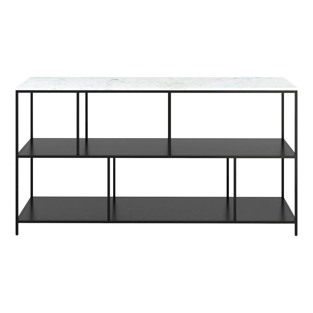Singularity Console Table White & Black. Picture 3