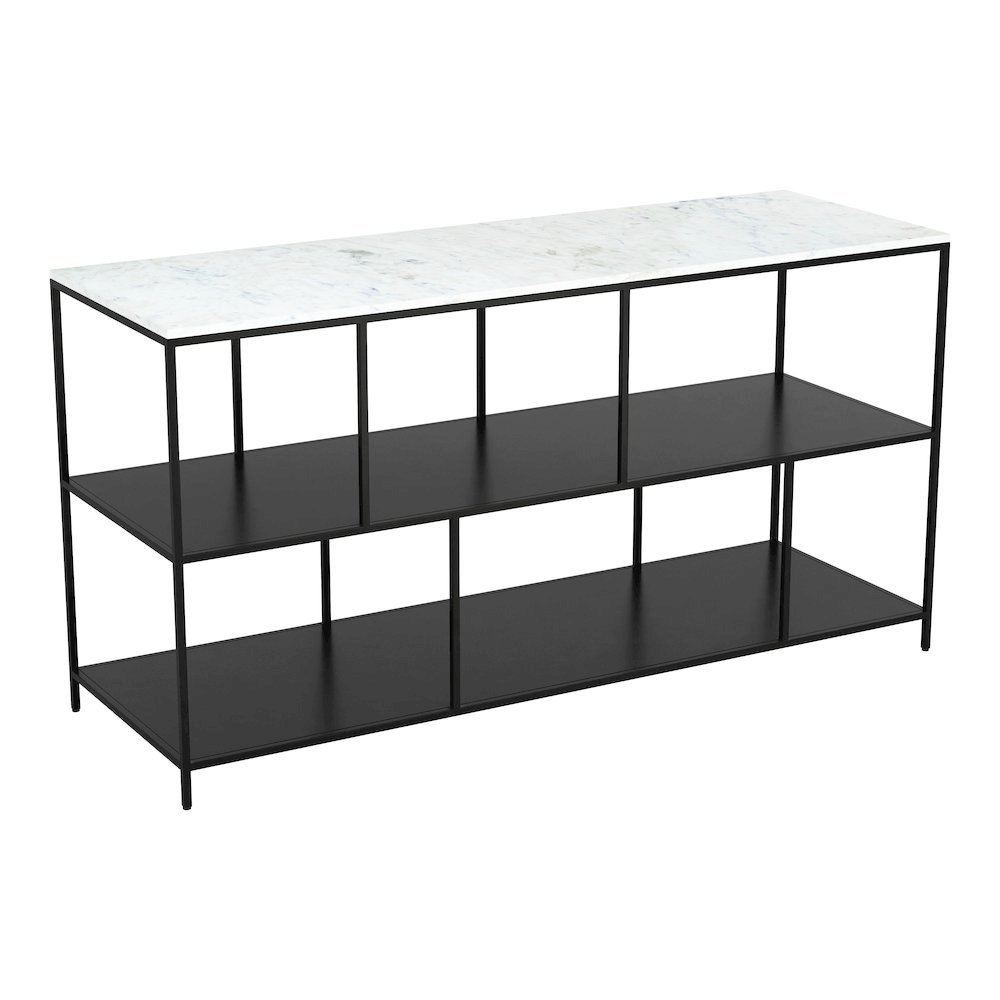 Singularity Console Table White & Black. Picture 5