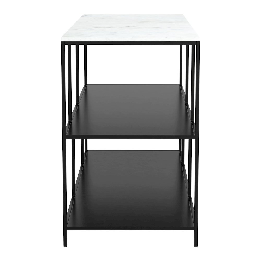 Singularity Console Table White & Black. Picture 2
