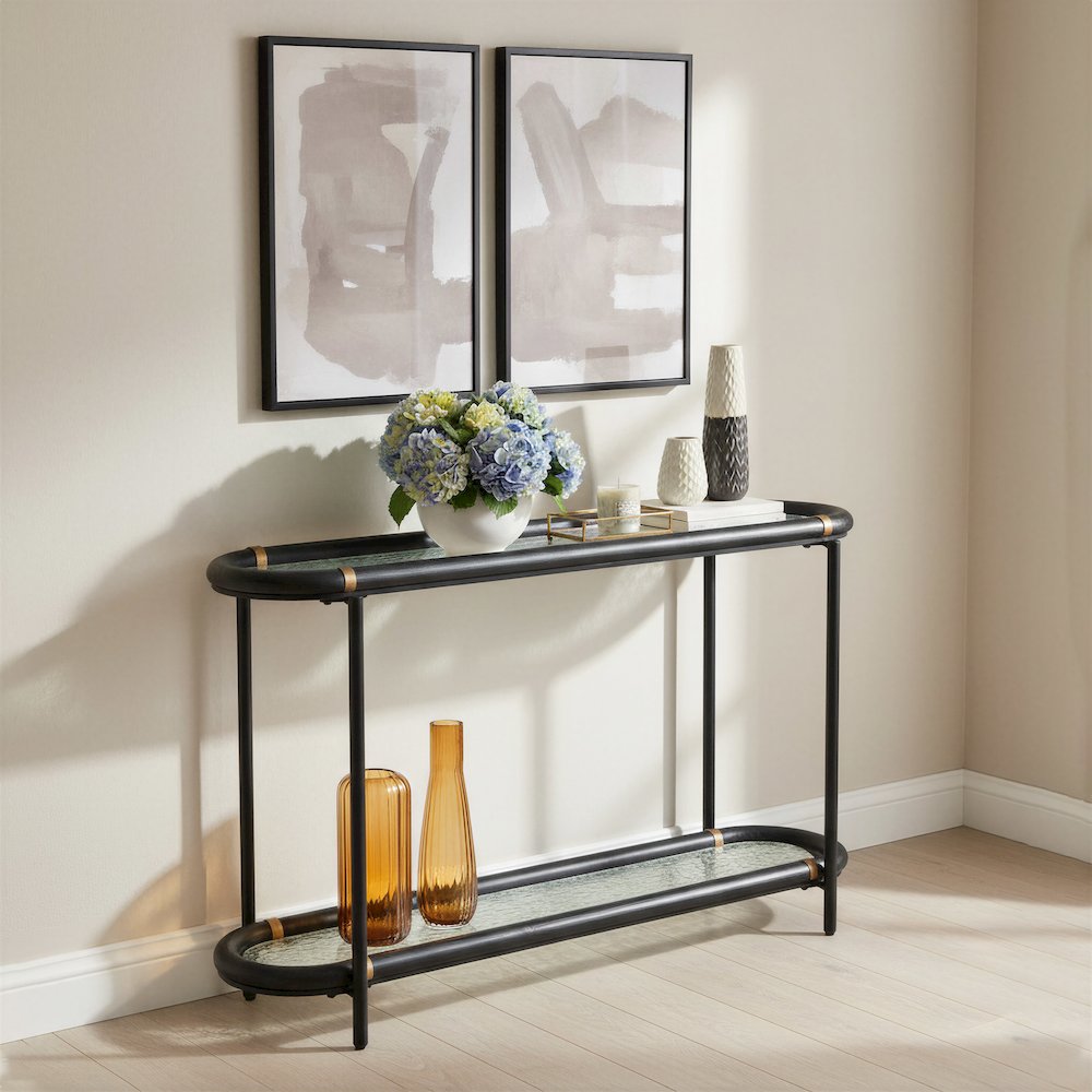 Aneis Console Table Black. Picture 8