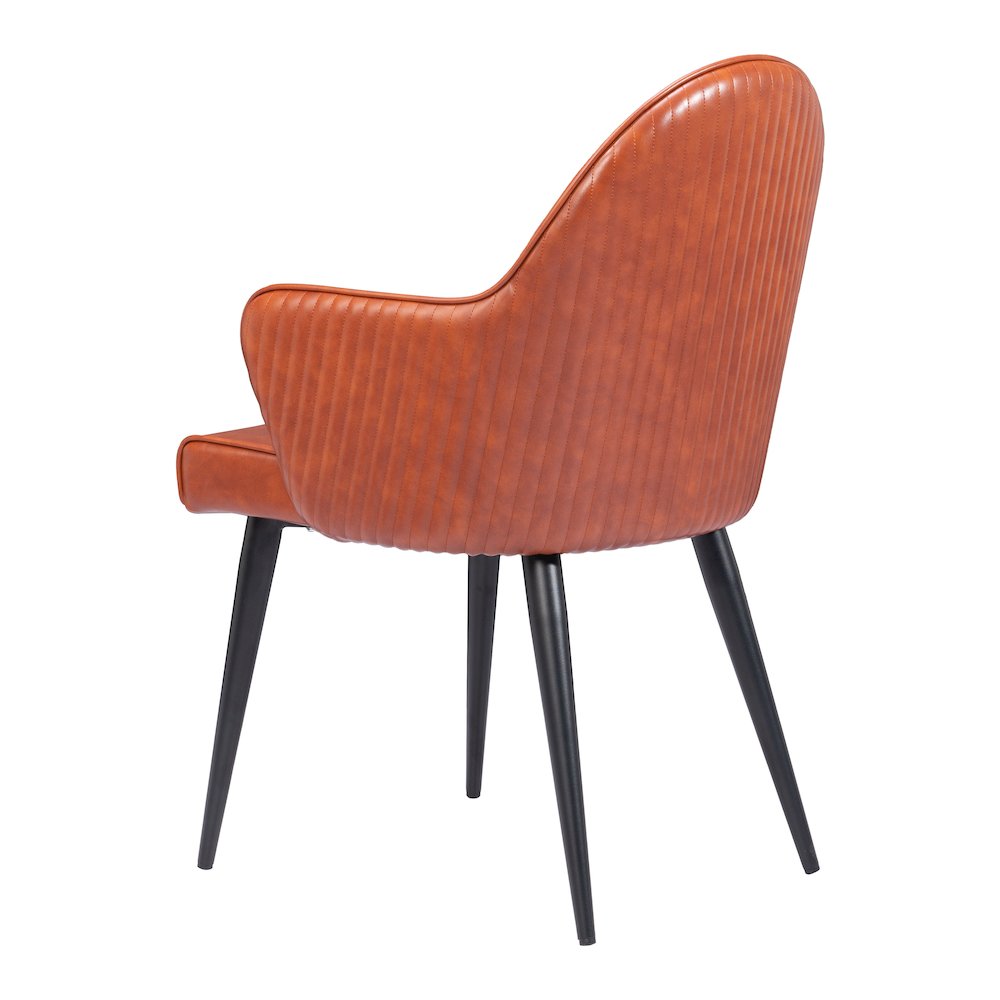 Silloth Dining Chair Brown. Picture 5