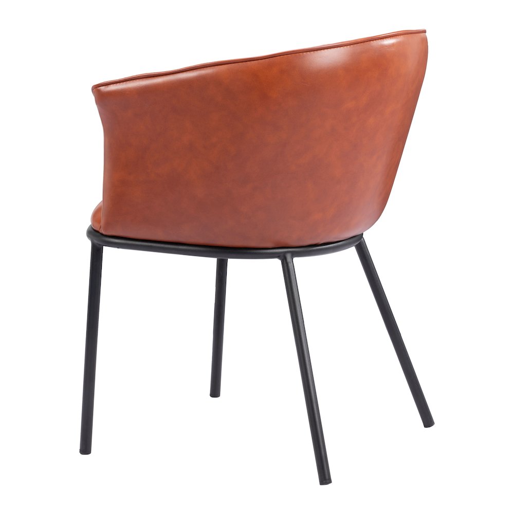 Garston Dining Chair Brown. Picture 5