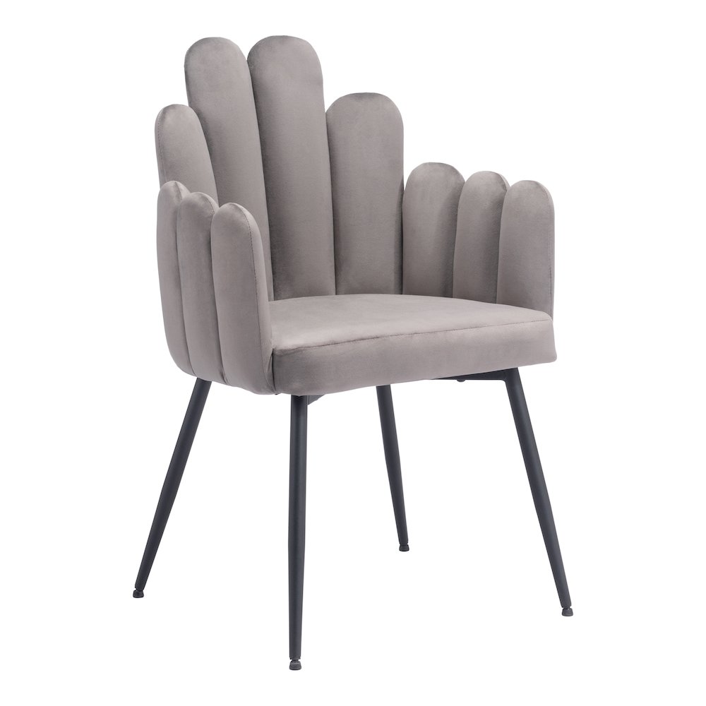 Noosa Dining Chair (Set of 2) Gray. Picture 1
