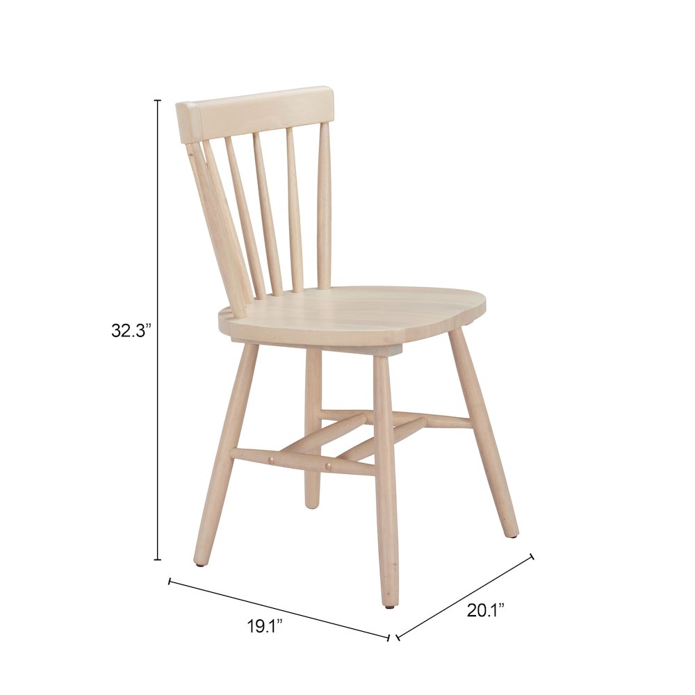 Tyce Dining Chair (Set of 2) Natural. Picture 7