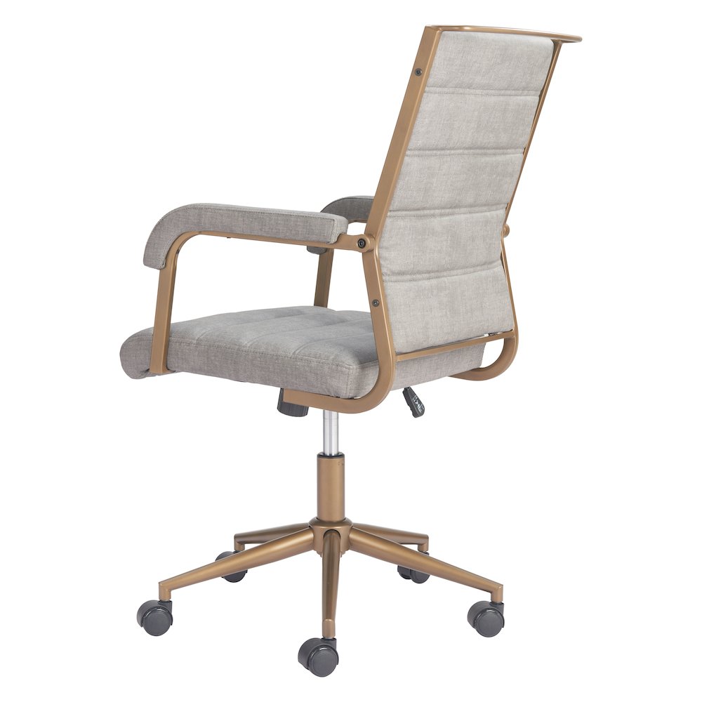 Auction Office Chair Gray. Picture 5