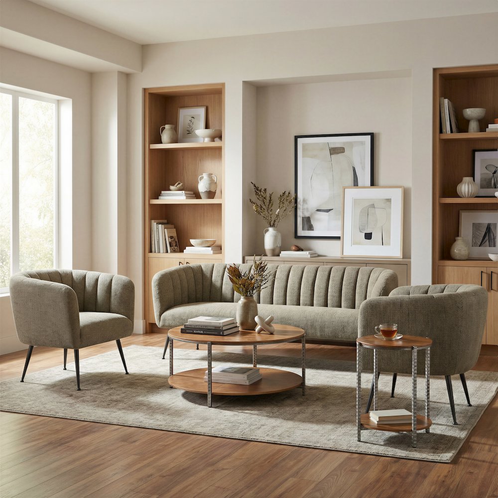 Adna Side Table Brown. Picture 10