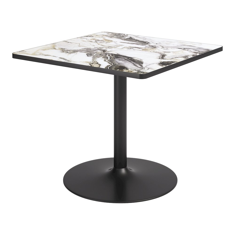 Caliza Dining Table Gray & Black. Picture 6