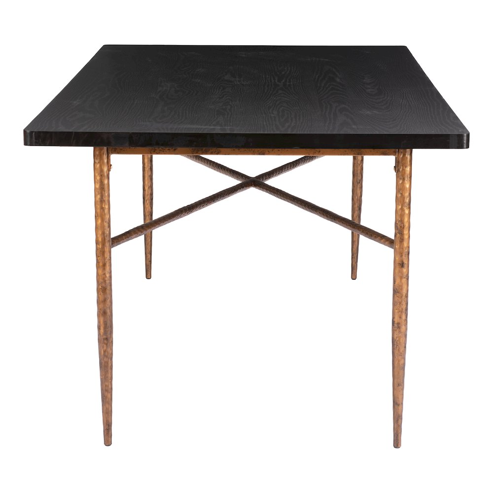 Nida Dining Table Black & Bronze. Picture 2