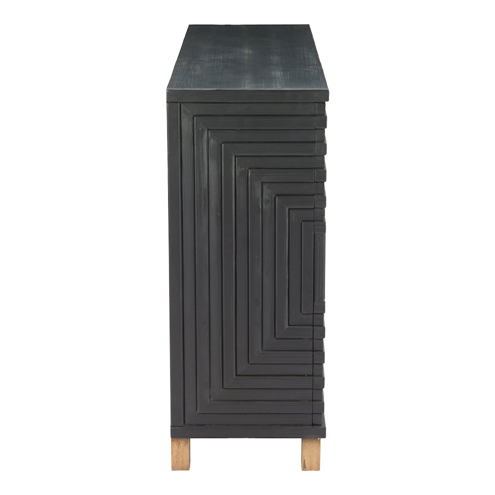Trazo Cabinet Black. Picture 5