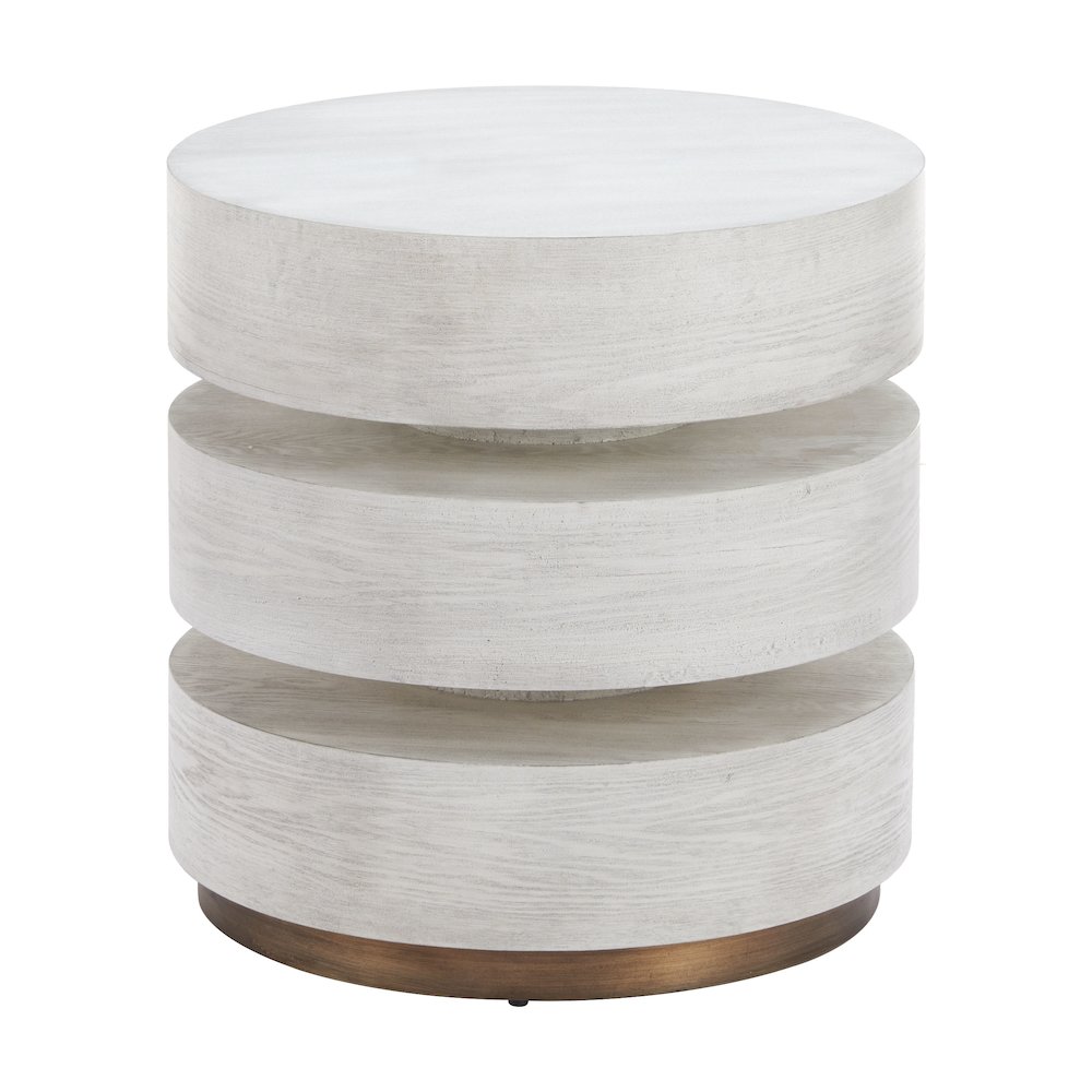 Laha Side Table Oak White. Picture 1