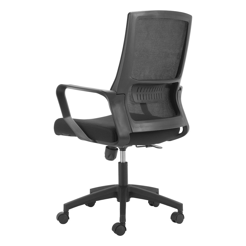 Jett Low Back Office Chair Black. Picture 5