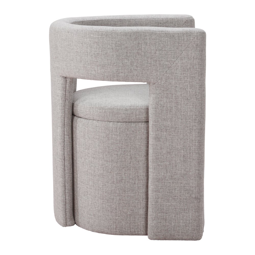 Papua Dining Chair Gray. Picture 2