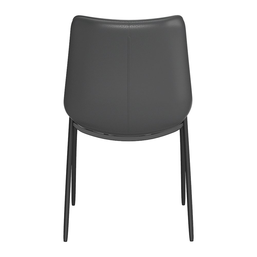 Magnus Dining Chair (Set of 2) Black. Picture 4