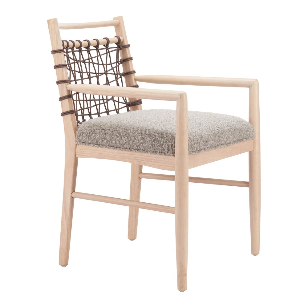 Wezly Dining Chair (Set of 2) Gray. Picture 7