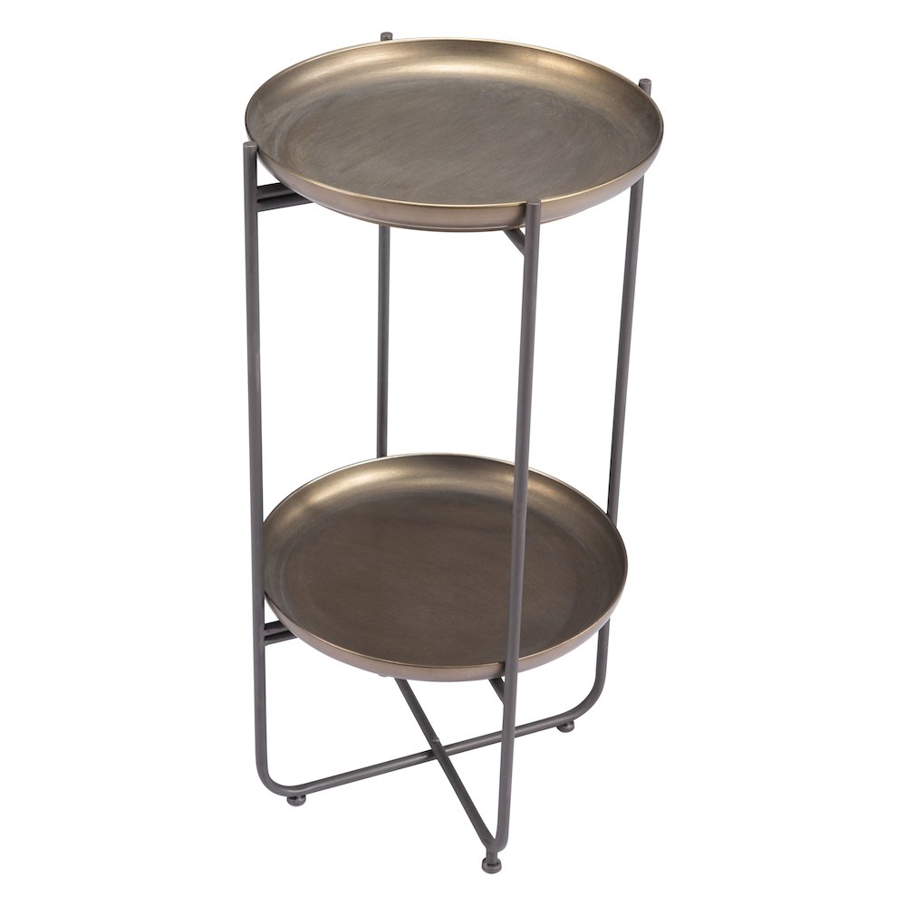 Bronson Accent Table Bronze. Picture 4