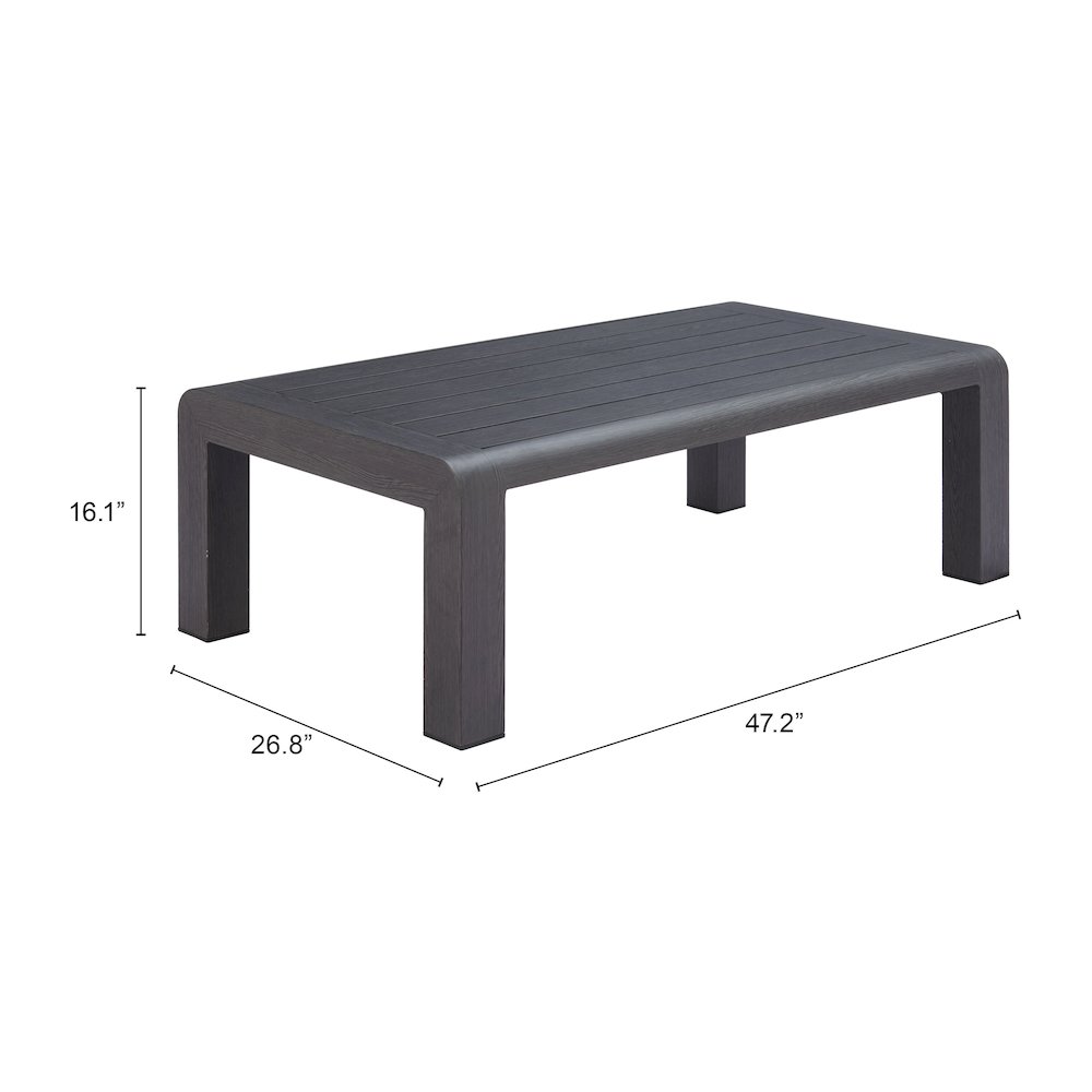 Rolig Coffee Table Black. Picture 7