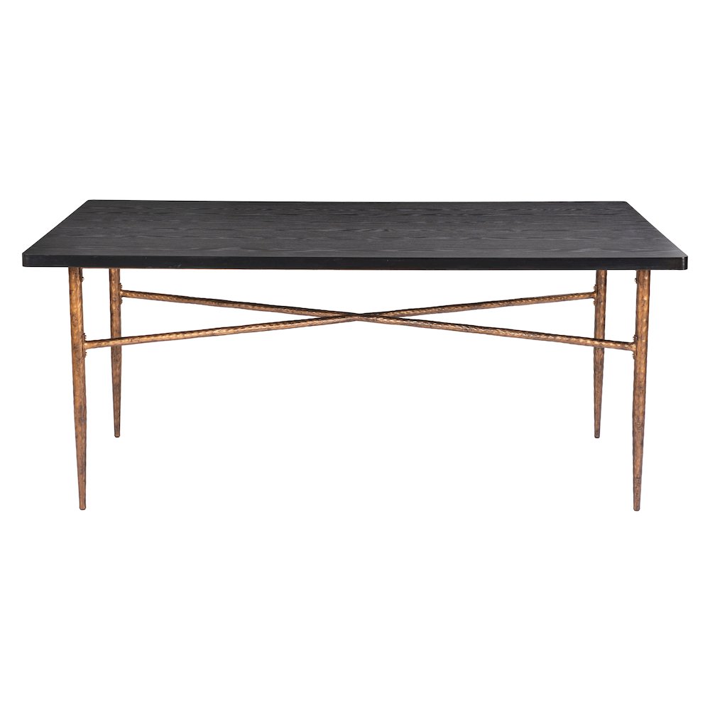 Nida Dining Table Black & Bronze. Picture 3