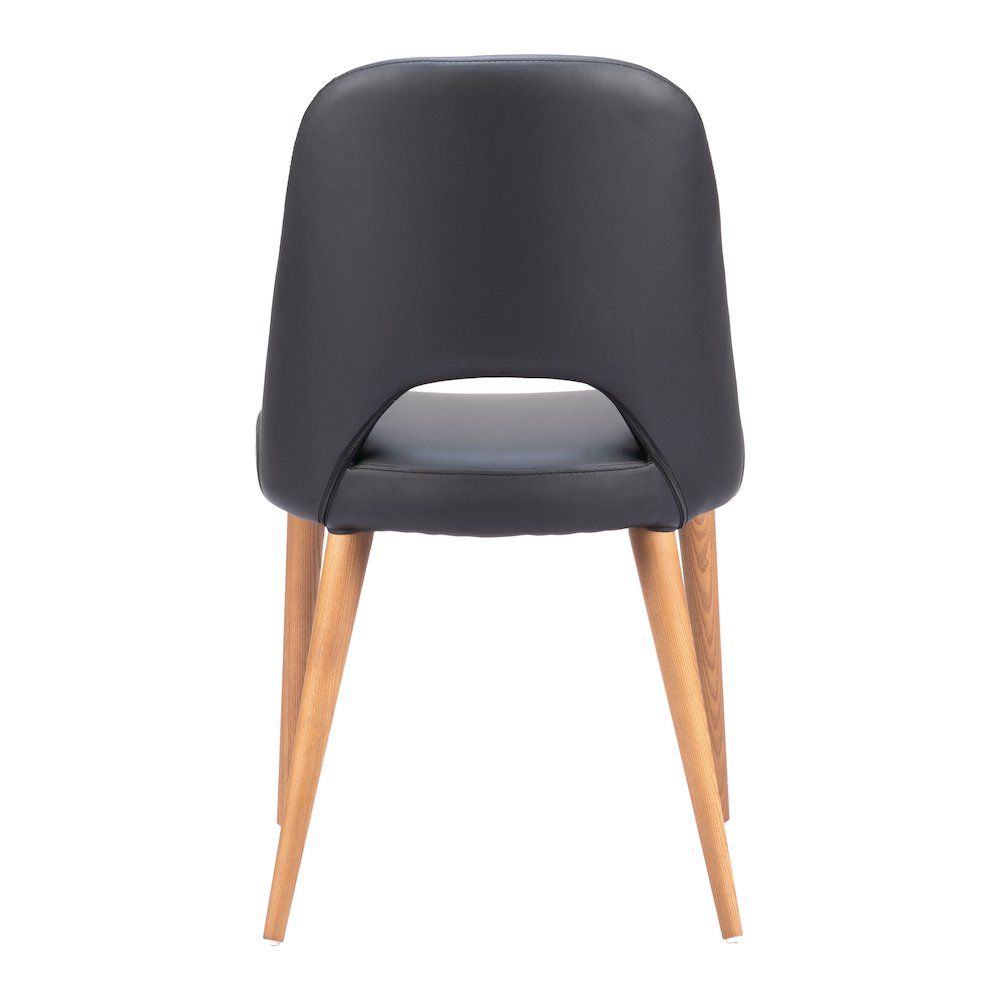 Leith Dining Chair (Set of 2) Black. Picture 4