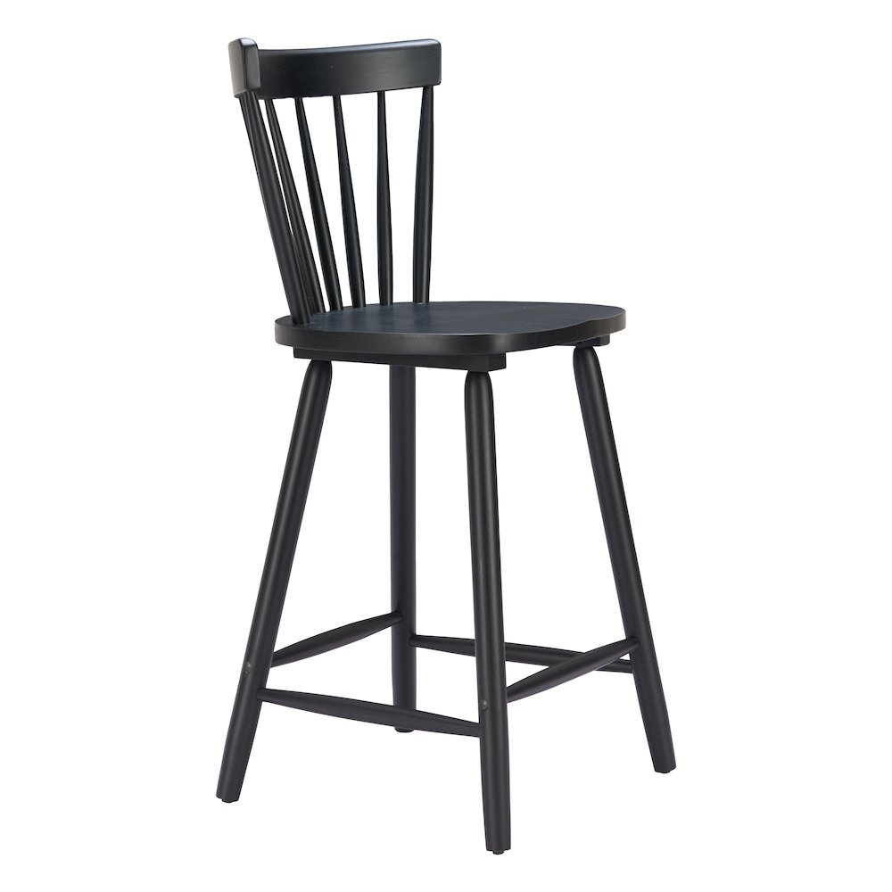 Tyce Counter Stool (Set of 2) Black. Picture 9