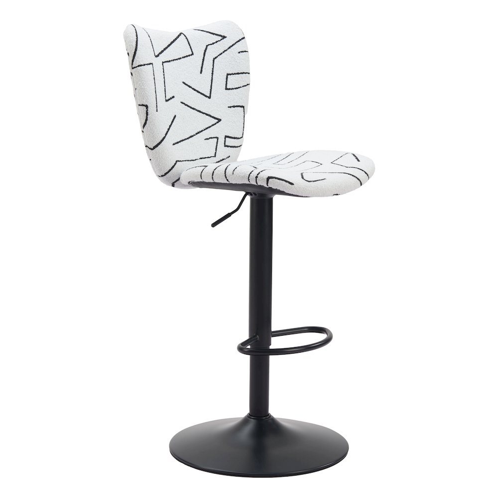 Elevate Barstool (Set of 2) White. Picture 9
