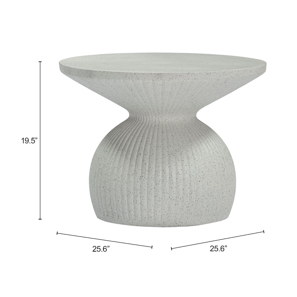 Corza Coffee Table White. Picture 8