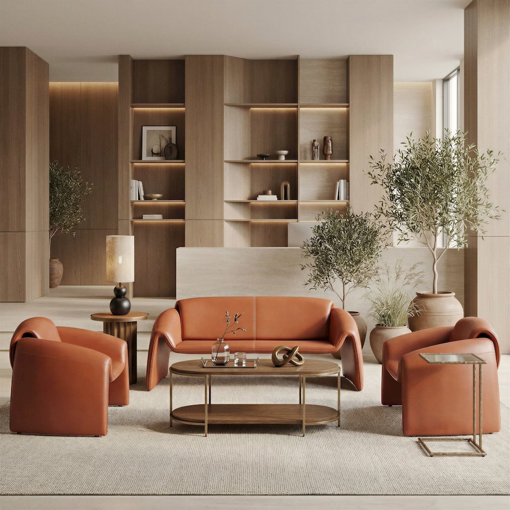 Niju Coffee Table Brown. Picture 4