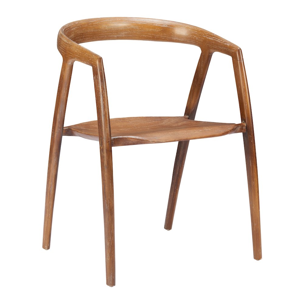 Ziran Dining Chair (Set of 2) Walnut. Picture 1