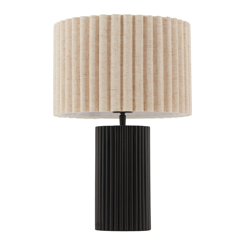 Aurora Table Lamp Beige & Black. Picture 1