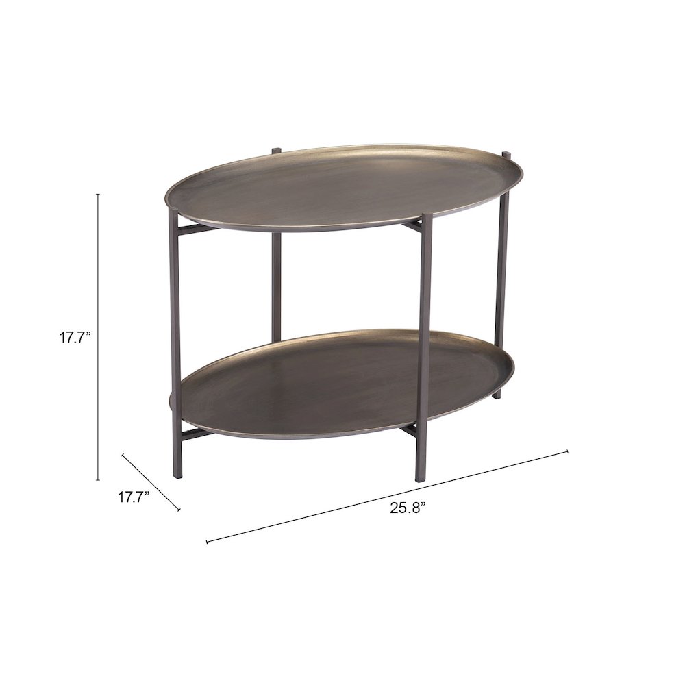 Bronson Coffee Table Bronze. Picture 9