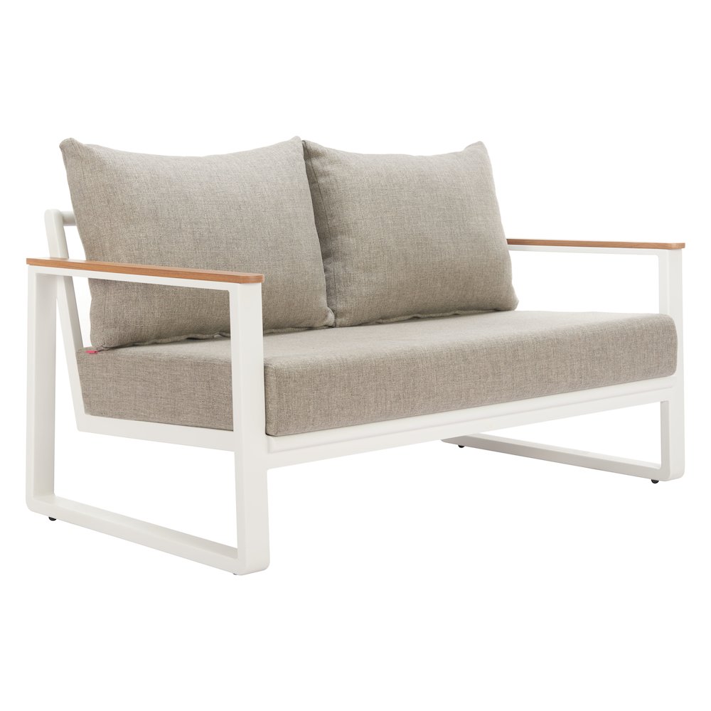 Welt Sofa Taupe & White. Picture 11