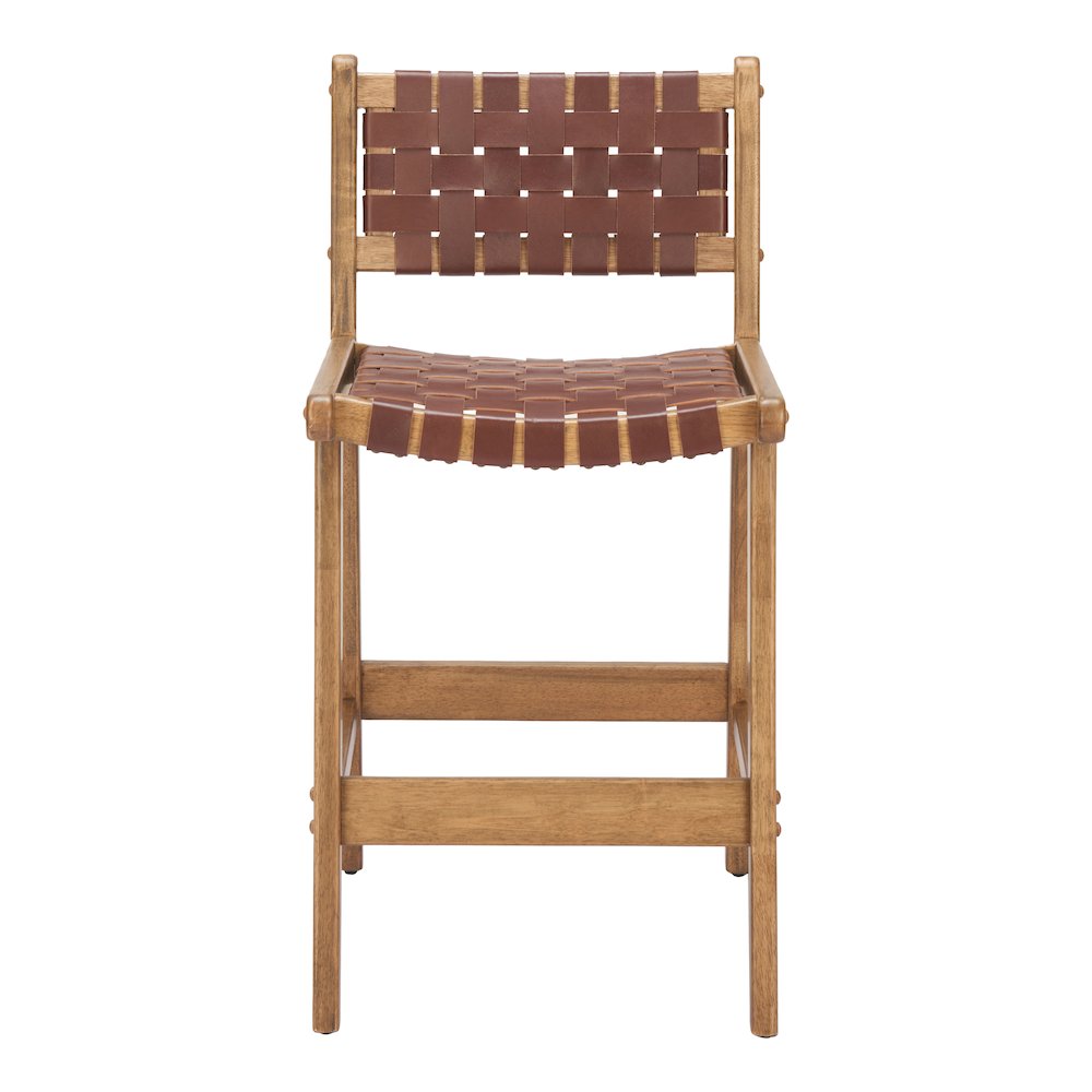 Feder Counter Stool (Set of 2) Brown. Picture 5