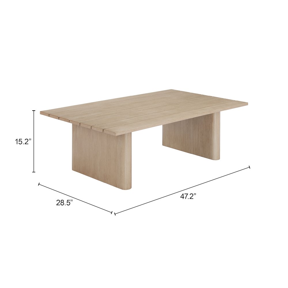 Duna Coffee Table Natural. Picture 7
