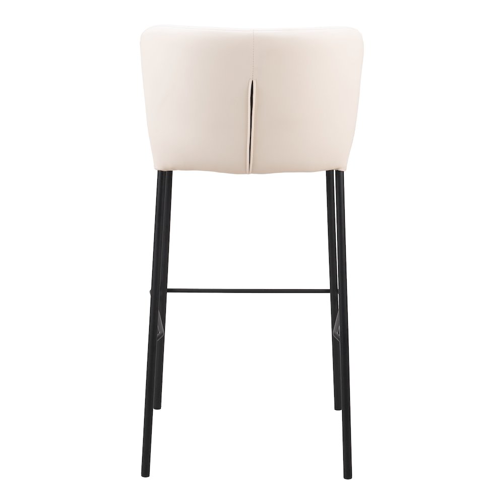 Linz Barstool (Set of 2) Cream. Picture 4