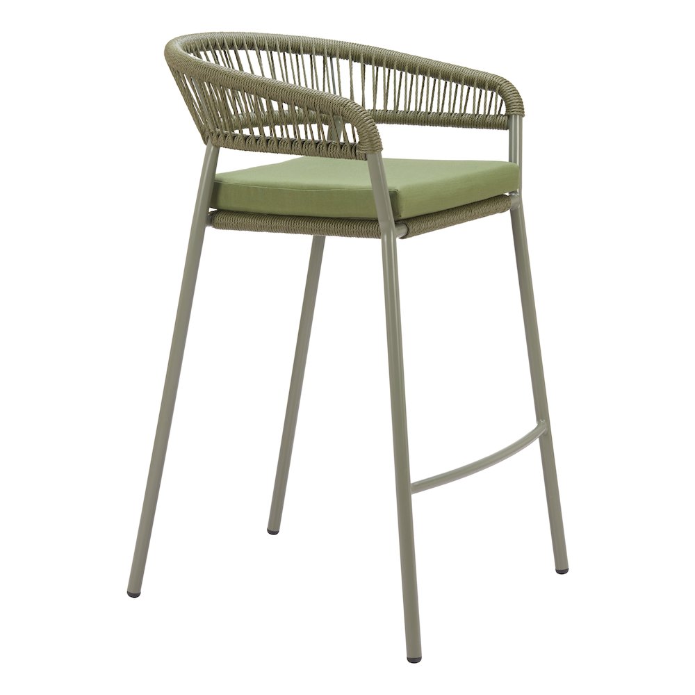 Skye Barstool (Set of 2) Green. Picture 11