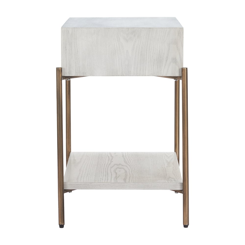 Yoru Side Table Oak White. Picture 4